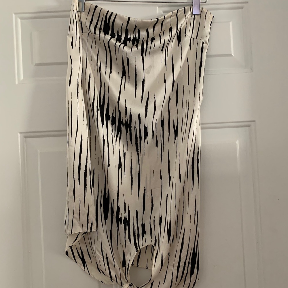100% silk Kimberly Taylor strapless dress XS